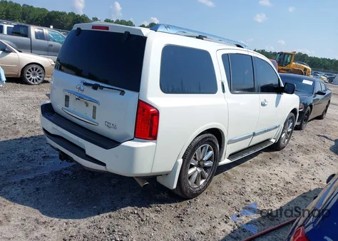 2010 Infiniti Qx56 z USA, uszkodzony, nr VIN 5N3ZA0ND6AN906967